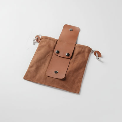 Foldable waist hanging multifunctional outdoor picking fishing gear storage sail bag