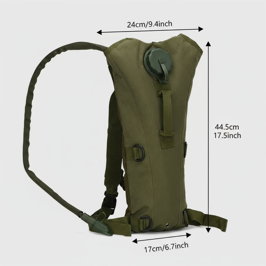 3L Water Bag Backpack Outdoor Cycling Bag Sports EVA Inner Tank Training Water Bag Backpack