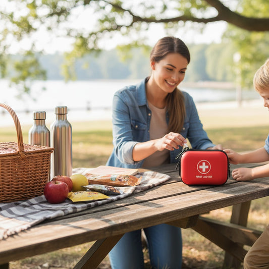 Outdoor First Aid Kit - Portable Emergency Bag